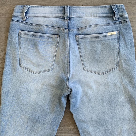 White House Black Market Light Blue Capri Size 6 - Picture 7 of 10